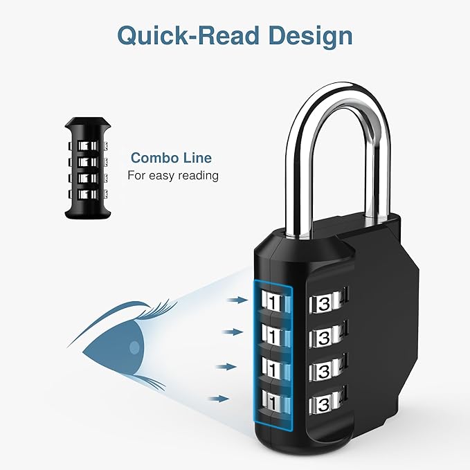 Heavy Duty Combination Padlock